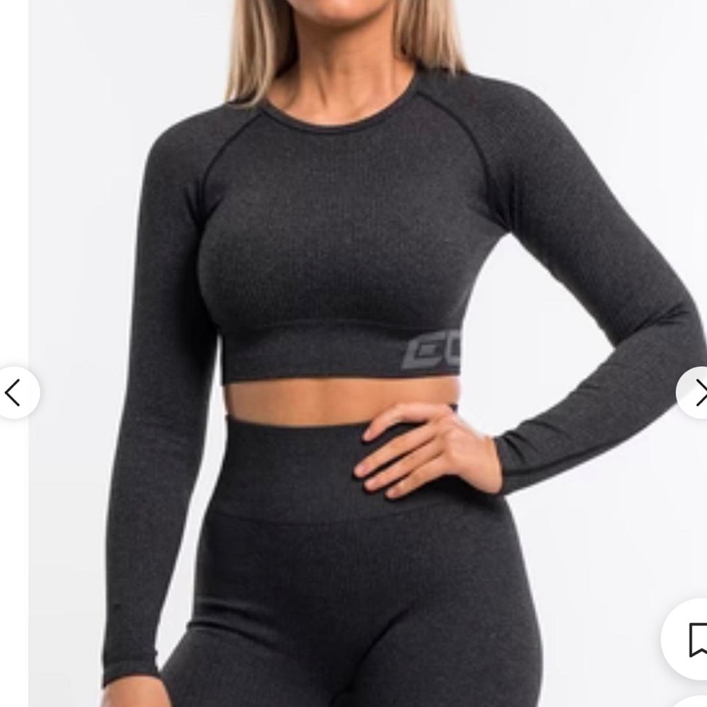 ECHT Arise Comfort ribbed set Dark Grey